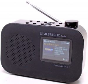 Albrecht DR 65C DAB+/UKW-Mini-Radio m. Farbdisplay
