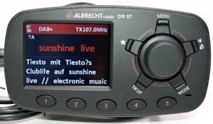 Albrecht DR57 Autoradio DAB+ Adapter