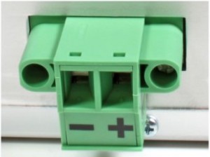 RM - Anschlussblock für RM-Verstärker (grün)