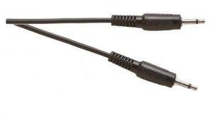 Audiokabel 3,5mm-Mono Stecker/Stecker 120cm