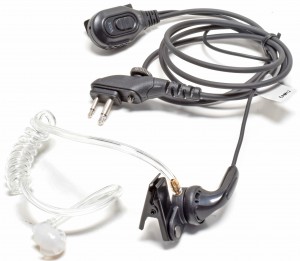Hytera EAM12 Security-Mikrofon-Garnitur mit Schallschlauch