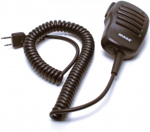Lautsprechermikrofon KEP-27-S mit geradem Stecker IP54