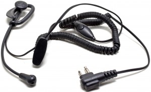 Mikrofon-/Ohrhörergarnitur mit Mini-Schwanenhals für Motorola Profi-Serie