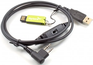 Programmierkit für PD-505LF mit USB-Kabel und Software auf USB-Stick BC0007