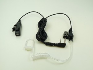 KEP-26-K Security-Mikrofongarnitur mit Tast-Mikrofon und Schallschlauch
