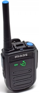 Maas PT-130D PMR446-Handfunkgerät Digital/Analog