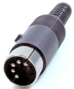 5poliger DIN-Mikrofonstecker