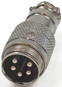 5polige Mikrofon-Kabelkupplung