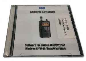 ARC125 Software für AE125H/UBC125XLT