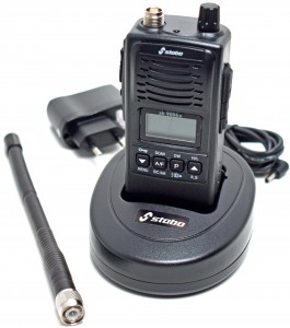 Stabo XH9006e CB-Handfunkgerät- Set mit Standladeschale