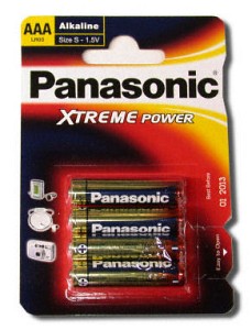 Panasonic AAA Micro Alkaline 4er-Pack