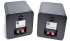 E-Audio Lautsprecher-Paar SCHWARZ 120x120x132 40 Watt