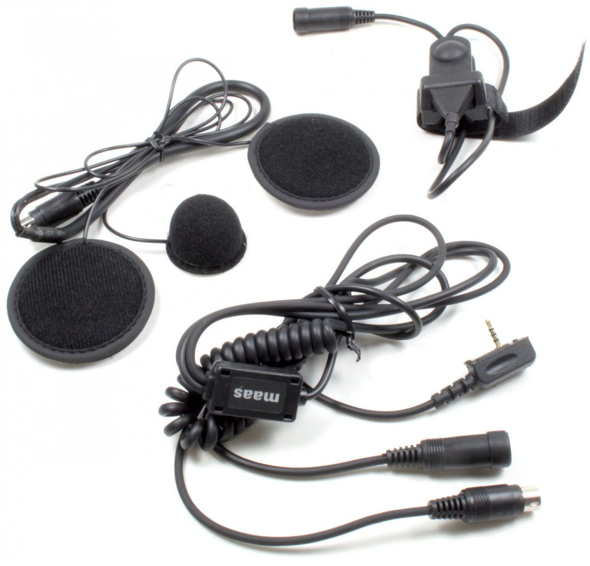 Jethelm Headset passend für WINTEC LP-4502 PMR-446 Funkgerät für offene Helme 