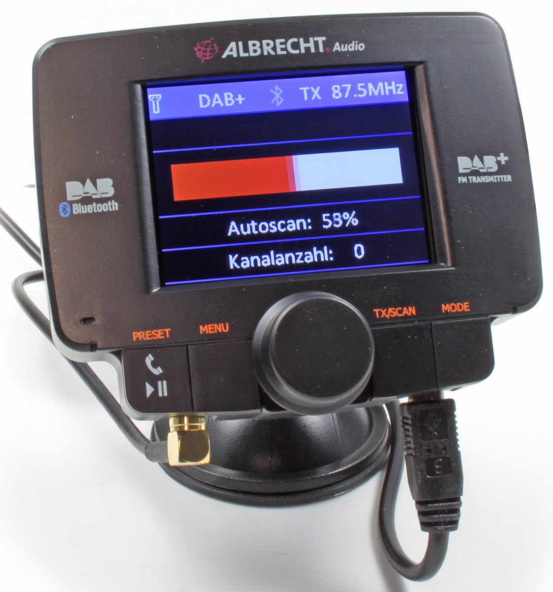 Albrecht DR 56 DR56 DR-56 Autoradio DAB+ Adapter - pmr ...