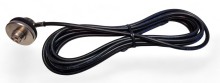 Sirio PL-Einbaufuß flach mit Kabel