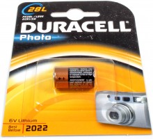 Duracell D28PXL / PX28 6V/150mAh Lithium