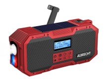Albrecht DR112 DAB+ Outdoor-Kurbelradio mit Powerbank